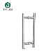 Basic Customization Stainless Steel Polished Double Side Tempered Glass Door Pull Handle Shower Room Handle