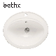 Popular Design Bathroom Ceramic Wash Hand Basin (PL-4203)