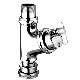 Distributor Urinal Toilet Taps Flush Valve Sanitary Wares