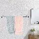 304 Stainless Steel Sanitary Ware Wall Mounted Washroom Restroom Bath Toilet Hotel Bathroom Towel Bar