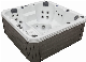 White Marble Massage SPA Acrylic Outdoor Hot Tub with Balboa System manufacturer