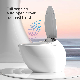 2023hot Sale Black Floor Mounted Intelligent Wc Sanitary Ware Ceramic Bowl Seat Bidet S Trap Sensor Automatic Smart Toilet