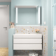 Water Proof Wall Mounted Bathroom Cabinet Porcelain Sink Sanitary Ware