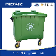 Outdoor Street HDPE New Material Plastic Recycling Sanitary Garbage Bin Movable Waste Bin Trash Can 660 Liter