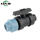  High Performance Water Ball Valve Pipe PP Compression Sanitary Tube Fitting