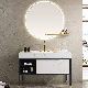 PA Luxury Double Sink Mirror Modern Bathroom Vanity Cabinet