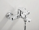  Wall Mounted Brass Chrome Bathroom Bath Mixer&Faucet with Hand Shower