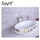Modern Design Sanitary Ceramic Bathroom Vanity Lavabo Countertop Guarantee Guality Wash Hand Artistic Basin manufacturer