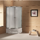  Shower Cabin with Frosted Glass & Actylic Tray for Russian (Y619)