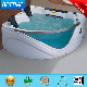  Sanitary Ware for Bathroom Two People Design Bathroom Tub with Double Massage Bathtub (Kb-386)