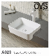 Hot Sale Ceramic Bathroom Cabinet Basin Washbasin Sanitary Ware manufacturer