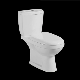 Africa Cheap Ceramic Washdown Two Piece Toilet Water Closet Sanitary Ware