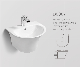 Washing Basin Bathroom Sink Ceramic Sanitaryware Wall Hung Basin