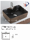 Sanitary Ware Metallic Glaze Matte Black Bathroom Art Wash Basin