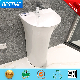  Sanitary Ware Wash Basin Standing Pedestal Vanity Top Basin (Bc-7328)