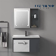 600mm/700mm/800mm/900mm/1000mm Aluminum Bathroom Cabinet Ceramic Basin Sanitary Ware