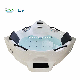 Modern Design Hotel Acrylic Corner Jetted Whirlpools Bathtubs Air Bubble Massage Bath Tubs manufacturer