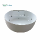 CE Sale New 1300 mm Acrylic Soaking Tub One Piece Small Round Shower Bathtubs manufacturer