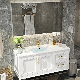  Modern Melamine Wall-Mounted Bathroom Vanity Rock Plate Wash Basin