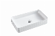 Modern New Design Hand Made Ceramic Hand Wash Basins Price Bathroom Vanity Sinks Table Above Counter Art Basin