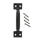 5 in. Utility Door Pull, Black