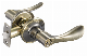  Handle Lockset for Security, Tubular Zinc Alloy Lever Lock, Door Lock,