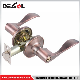 Entry Lever Lockset Satin Nickel Tubular Door Lock