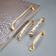  Zinc Alloy Handle Chinese Style Golden Cabinet Door Pull Door Handle