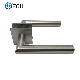 Self-Adhesive Magnetic Thin Easy Flat Rosette Stainless Steel Door Lever Handle manufacturer