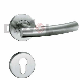  Glowing New Style European Stainless Steel Lever Door Handle with Escutcheon Plate