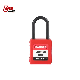  38mm Padlock Security Industrial Safety Lockout Tagout Nylon Shackle Safe Lock