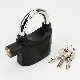 Smart Padlock Black Aluminum Alloy Outdoor High Decibel U-Shaped Alarm Padlock manufacturer