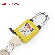  Industrial Keyed Alike and Master Keyed Dust-Proof Safety Padlock with Master Key Custom Label