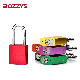  Automatic Pop-up Aluminum Padlock Bright Anodized Anti-UV Spark and Corrosion Resistance for Industrial Lockout-Tagout