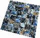 Factory Square Nice Design 4mm Thickness Crystal Mosaic Tile