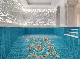 Blue Marble Swimming Pool Mosaic