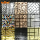 Kitchen Metal Aluminum Mosaic Ceramic Tiles Self-Adhesive Mosaic