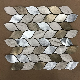  Golden Metal Mosaic Aluminium Mosaic Tile Fish Scale Tile Ceramic