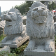  Granite Marble Stone Fountain Carving Lion Sculpture for Wall or Garden Decoration