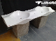  Polished Marble 2 Sinks Wash Basin for Bathroom (SV009)