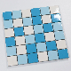  White Stained Custom Glass Fiberglass Mesh Swimming Pool Mosaic Design Mirror Tile Stairs Flooring Golded Wallpaper Ceramic