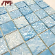 Manufacturers Blue Square Glass Crystal Swimming Pool Mosaic Ceramics Tiles manufacturer