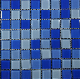  Swimming Pool and Bathroom Wall Blue Color Glass Mosaic Tile