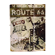 Wholesale Wooden Signs Route 66 Design Wall Decoration