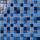 Blue Glass Mosaic Tiles Factory Prices From Foshan Manufacturers