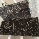  First Quality Natural Stone Slabs Polished Black Fossil Marble Mosaic for Project Floor Cut to Size Tiles Kitchen Bathroom Countertops