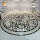  Cutting Custom Natural White Marble Mosaic Waterjet Medallion Tiles Floor for Sale