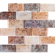  Century Mosaic Metal Mixed Glass Tile Wall Strip Mosaic Tile Mosaic Backsplash