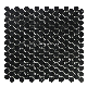  Cheapest Nero Marquina Black Marble 2cm Pennyround Mosaic Tiles