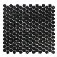 Cheapest Nero Marquina Black Marble 2cm Pennyround Mosaic Tiles